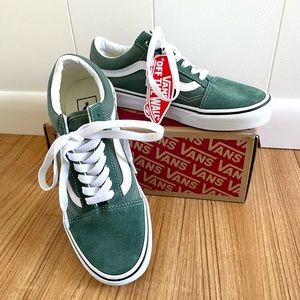Old Skool Vans - Unisex/Color Theory Duck Green